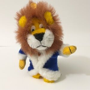 Vintage 1993 Liberty Toy King Lion Plush Stuffed Animal
